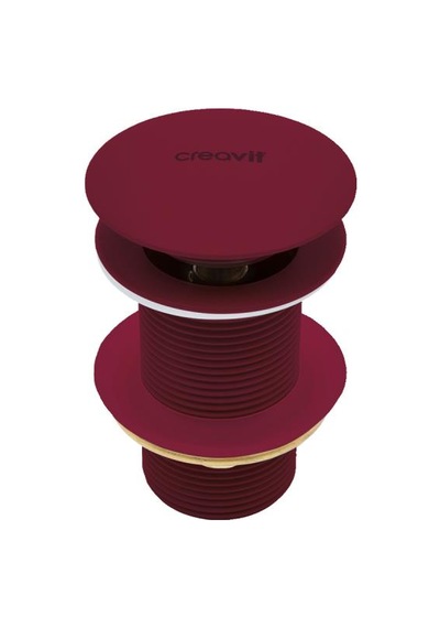 Creavit Sf030.bry Lavabo Sifon Başlığı Pop-up Taşmasız - Berry
