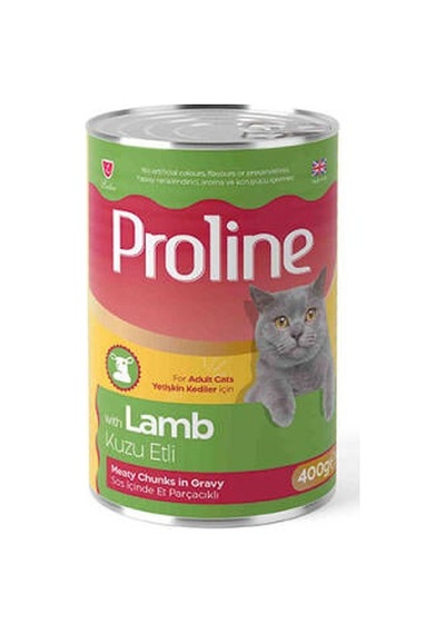 Kuzu Etli Sos İçinde Gravy Yetişkin Kedi Konservesi 400 Gr