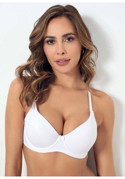 Dode Flora 4025 Kulaklı Bütün Mide Desteksiz Sütyen Godewo 001