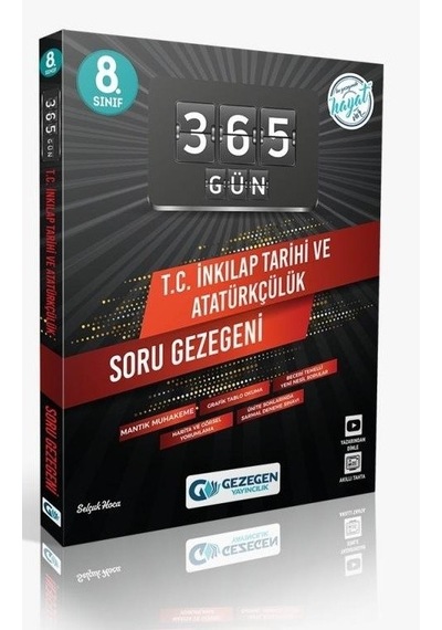 Gezegen 8. Sınıf LGS 365 Gün İnkılap Tarihi Soru Gezegeni