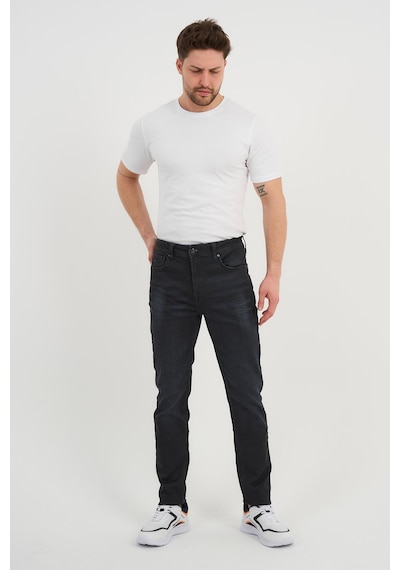 Alexander Gardi Alexandergardı Erkek Slim Fit Jean Pantolon Daxkom7j Siyah