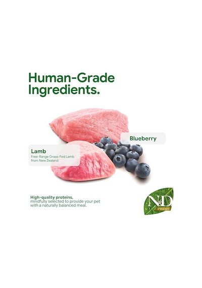 Tr N&d Prime Kuru Köpek Maması, Tahılsız, Kuzu Ve Yabanmersinli, Yetişkin Mini, 2.5 Kg