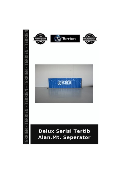 Delux Serisi Tertib Alan.mt. Seperator