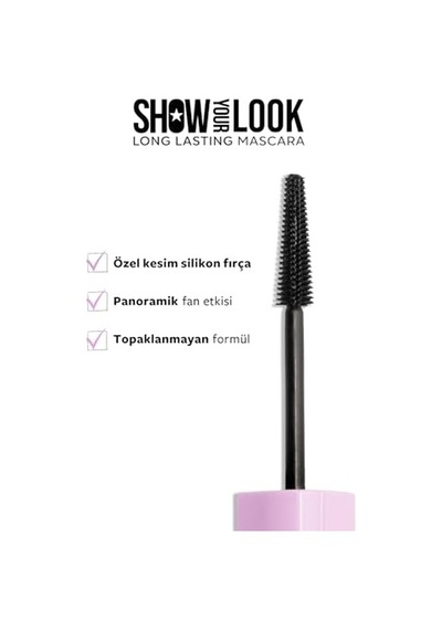 By Pastel 24h Uzun Süreli Maskara 9 Ml Hacim Artırıcı Etki Ve Suya Dayanıklı Özellik Genel