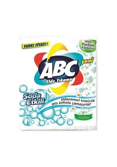 ABC Elde Yıkama Toz Çamaşır Deterjanı Soda Etkili 600 G