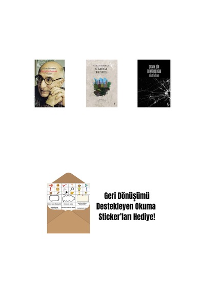 Ateşi Solumak Ciltli + Utanca Tanım + Çıkmak İçin Bu Karanlıktan + Okuma Sticker'ları