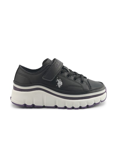 U.s. Polo Assn. Kenta Jr 5pr Kız Çocuk Sneaker Siyah