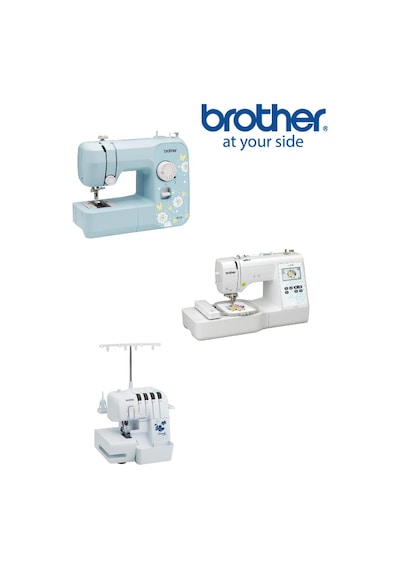 Brother JK17B - Innov-is M330E - 2504D 4 Dikiş Nakış Ve Overlock Makinesi 3'lü Set