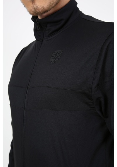 Sportonex So22f029 Academy Poly Suit Erkek Spor Ceket Siyah