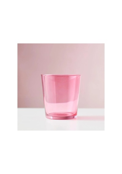 Ikea Pappersbjörk 4'lı Meşrubat Bardağı 300 Ml Yeşil Pembe Turkuaz Çok Renkli