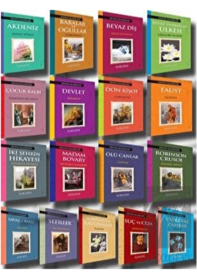 Dünya Klasikleri Seti (17 Kitap Takım) Karatay Yayınları - Karatay Yayınları