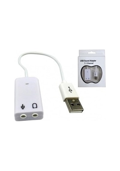Kablolu Ses Kartı Usb Ses Kartı Usb Ses Çevirici