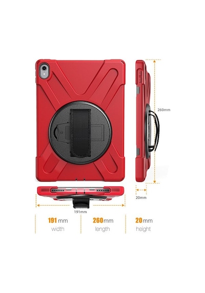 Apple Uyumlu iOS iPad Pro 11 Inç 2018 (1.Nesil) Standlı Lüx Premium Kılıf