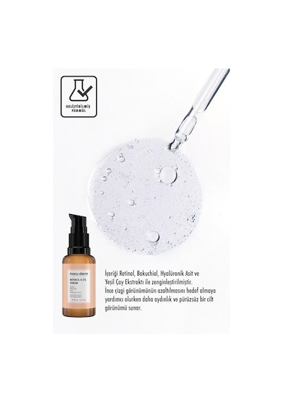 Maruderm Retinol %0.3 Cilt Yenileyici Bakım Serumu 30 Ml