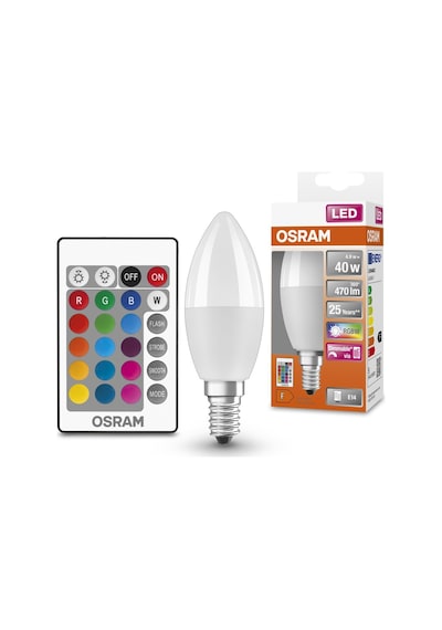 Rgbw 470lm Kumandalı Led Ampul 15 Farklı Renk Seçeneği