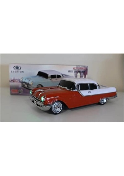 Everton Rt-1954 Turuncu Arabalı Bluetooth Fm-usb-tf-aux Şarjlı Nostaljik Radyo Kdo