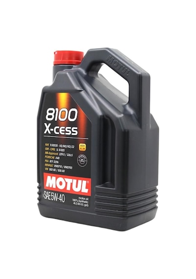 Motul 8100 X-Cess 5W-40 Tam Sentetik Motor Yağı 2 x 4 L