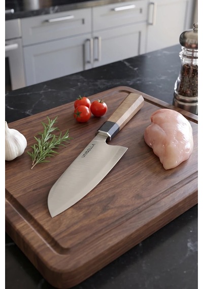 Unıqella Bladepro Classico Santaku Bıçak 175mm Çelik