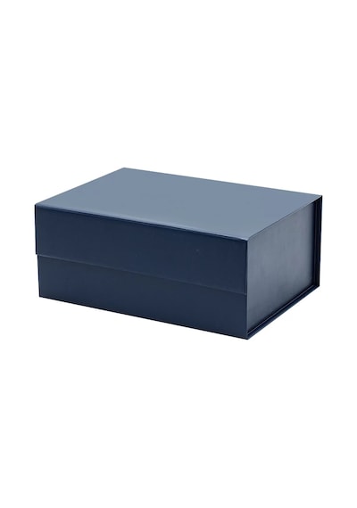 Hediye Kutusu Boş Mıknatıslı Kapak Lacivert 22X17X9.5Cm Hij Lacivert