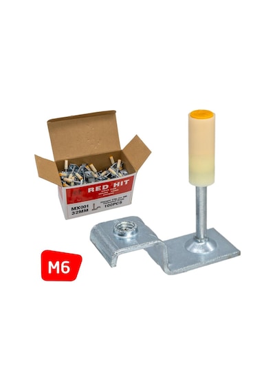 Red Hit Mx001 M6 Tij Asma Tavan Barutlu Çivi 100 Lü Paket Diğer