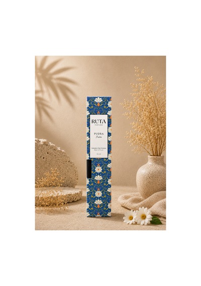 Pudra Bambu Çubuklu Oda Kokusu 100ml Pudra