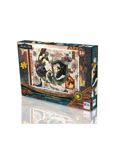 Ks Puzzle Hd 113 How To Train Your Dragon Puzzle 200 Açık Mavi