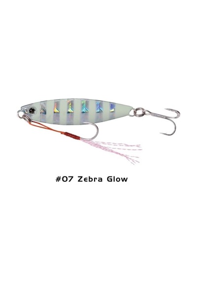 Major Craft Jigpara Micro Jpm-10gr 50mm 07 Zebra Glow