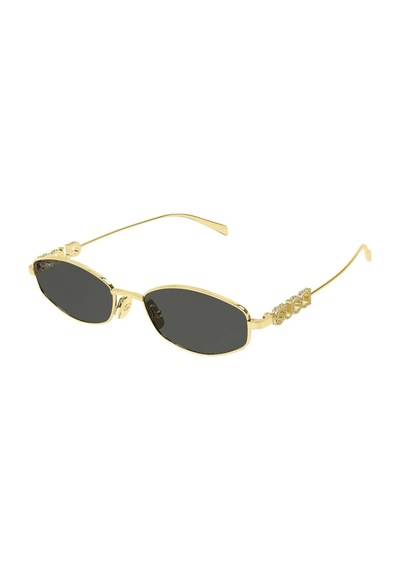 Gucci 1802s 001 Taşlı Kadın Güneş Gözlüğü Sarı