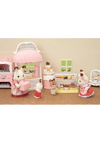 5807 Sylvanian Families Kasaba Pasta Dükkanı Oyun Seti +3 Yaş Standart