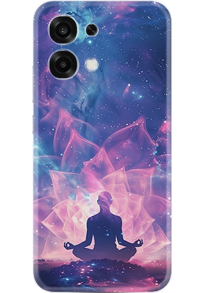 Oppo A6 Pro Kılıf Boutique Baskılı Resimli Meditasyon Pcode -010