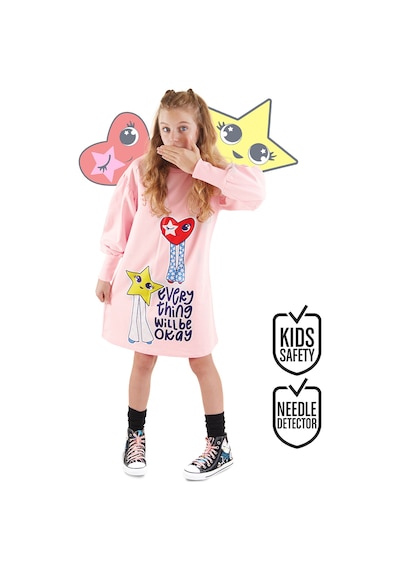 Denokids Fancy Kız Çocuk Elbise