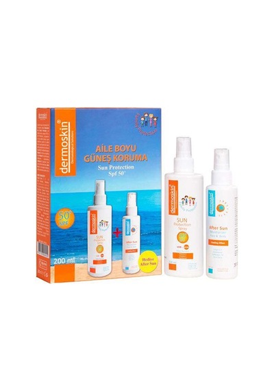 Dermoskin Sun Spf 50 Aile Hediyeli Paket 1 Paket 1 X 100 Ml Sku: Mır8690010468529