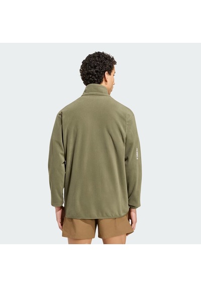 Adidas Terrex Multi Essentials Full Zip Fleece Erkek Ceket Ky9785 Yeşil