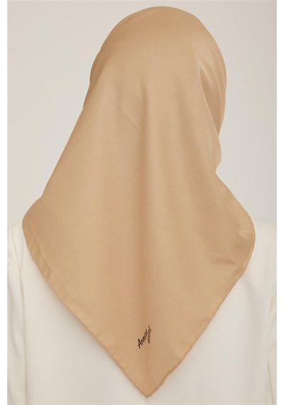 Armine Düz Twill Eşarp - Bej 777 - Bej 777