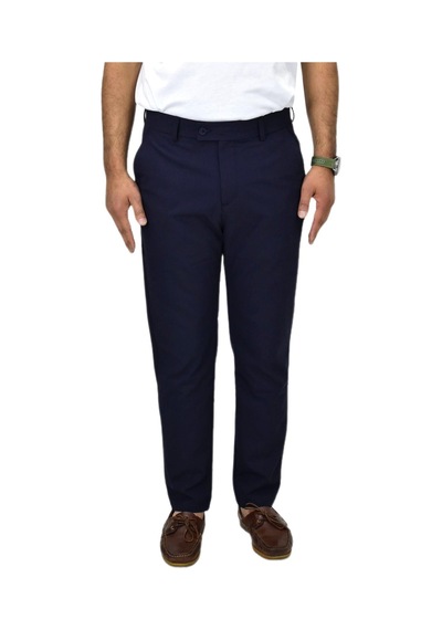 Erkek Likralı Spor Kumaş Pantolon 1998 Bgl-st04424 Lacivert