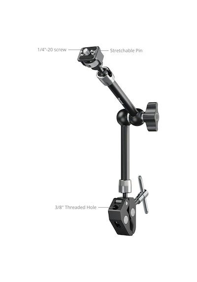 Smallrig 5311 Yengeç Şekilli Kelepçeli Sihirli Kol 11''