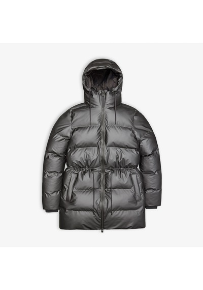 Rains Alta Puffer W3t4 Kadın Gri Mont