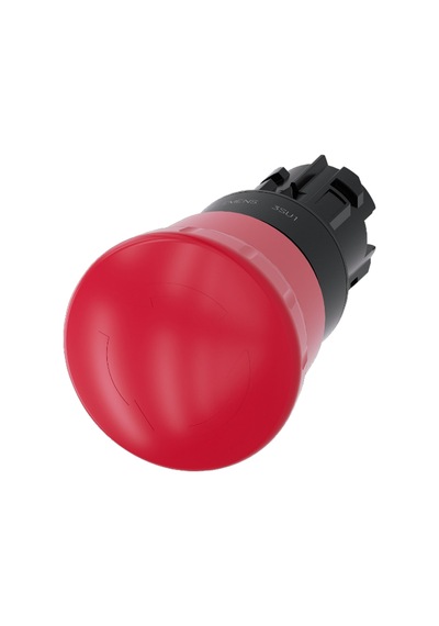 Siemens 3su1000-1hb20-0aa0 - 22mm Plastik Çevir-kur 40mm Acil Stop