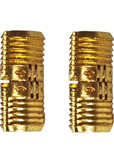 Aletçantam Gizli Masa Menteşesi 12mm Metal Kırma Katlanır Menteşe - 2 Adet