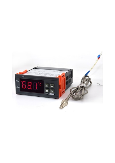 ZFX-7016K 220V 0-1000 C 30A Yüksek Derece Termostat