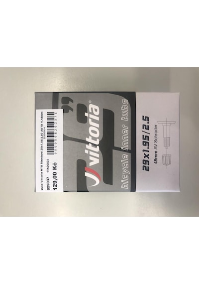 Vittoria Standart 29X1.95/2.50 Araba Sibop Iç Lastik 48 Mm Siyah