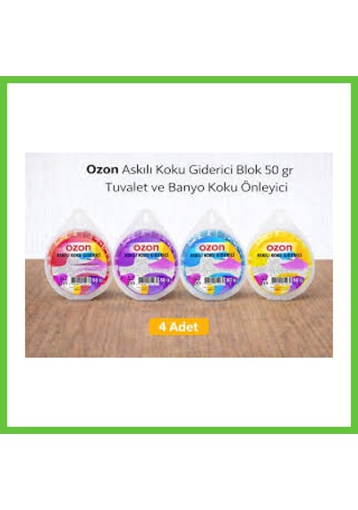 Bezos Ozon Askılı Wc Kokusu 4 Adet Dmc