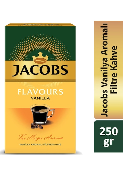 Jacobs Flavours Vanilya Aromalı Filtre Kahve 250 G