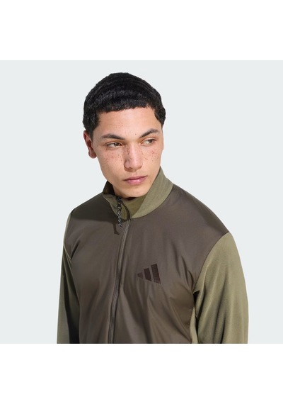 Adidas Terrex Multi Essentials Climawarm+ Rüzgar Geçirmez Erkek Polar Ceket Kf9767 Yeşil