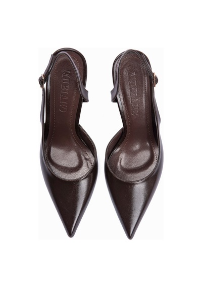 Mubiano Kadın Stiletto Sivri Burun Arkası Açık Topuklu Ayakkabı Camellia Kahverengi Kahverengi Mubiano Kadın Stiletto Sivri Burun Arkası Açık Topuklu Ayakkabı Camellia Kahverengi Kahverengi