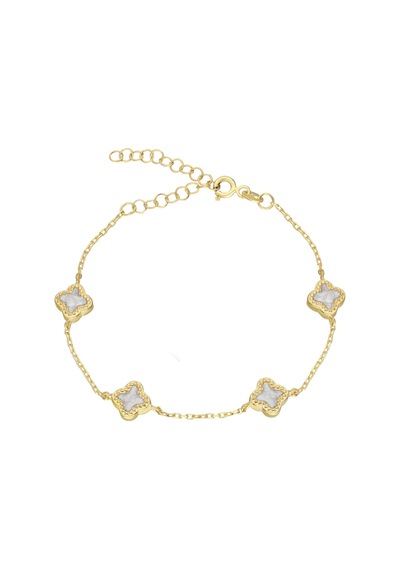 Clover Bileklik 719461 Gold