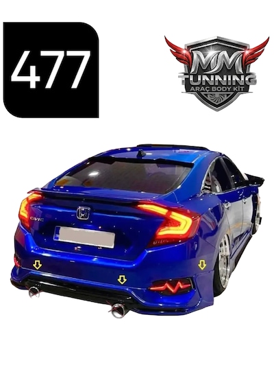 Mmtunning Honda Civic Fc5 Arka Karlık