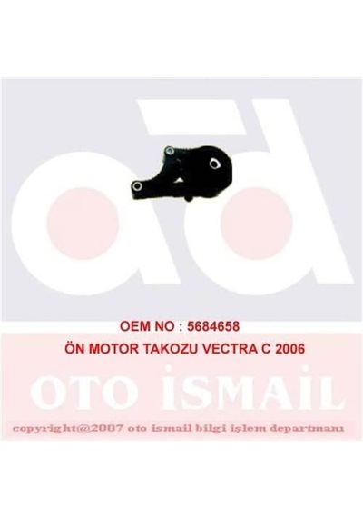 DOĞRU KAUÇUK 872 Motor Takozu Ön Vectra C Sıgnum 1.8 16V 1.6 16V 1.8