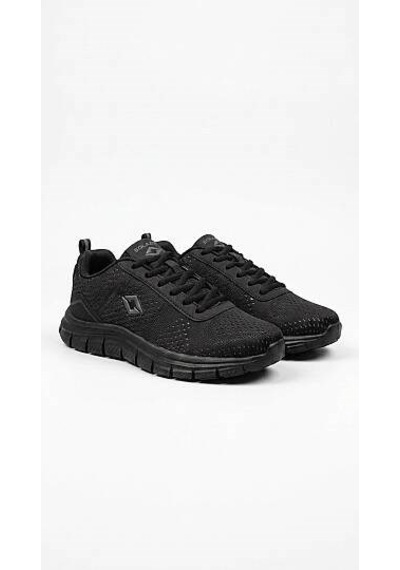 Daytex 063 Erkek Siyah Triko Sneaker - Ortopedik Tabanlı Hafif Yürüyüş Ve Günlük Spor Ayakkabı