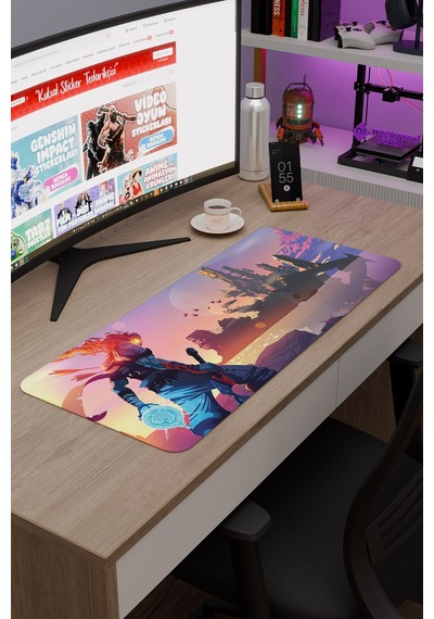 Dead Cells Kaymaz Dikişli Kauçuk Oyuncu Mousepad V1 - 70x30 Xl Gaming Mouse Pad Fare Altlığı